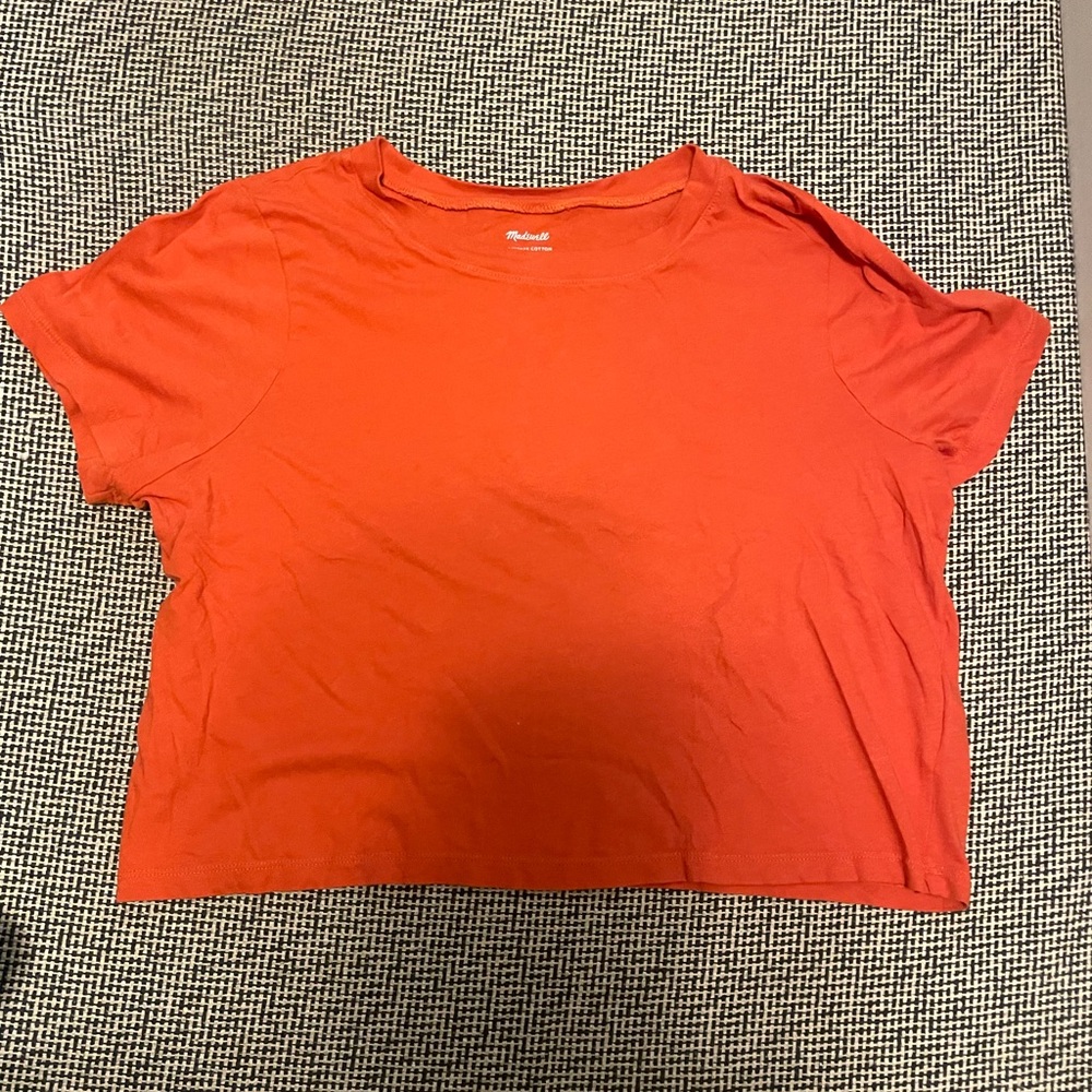 Orange red Madewell Women's Top